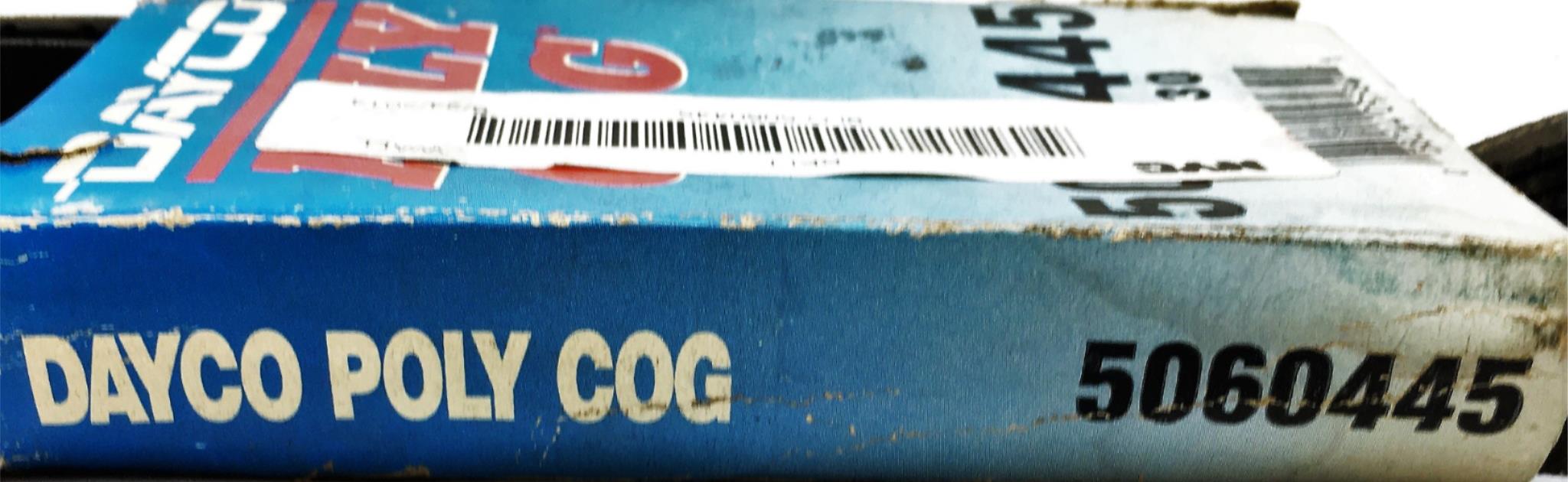 Dayco Poly Cog Serpentine Belt 5050445 [Lot of 4] NOS