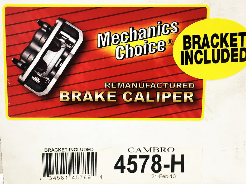 Mechanic's Choice Cambro Brake Caliper 4578-H REMANUFACTURED