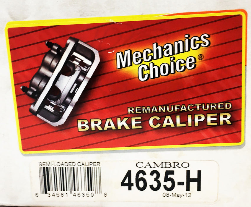 Mechanic's Choice Cambro Brake Caliper 4635-H REMANUFACTURED