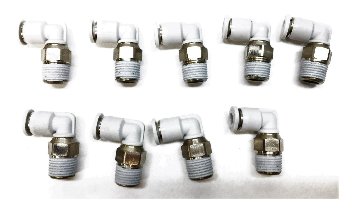 IMI 90 Deg. Polybutylene Swivel Elbow 5/32" Tube Size M01470418 [Lot of 9] NOS