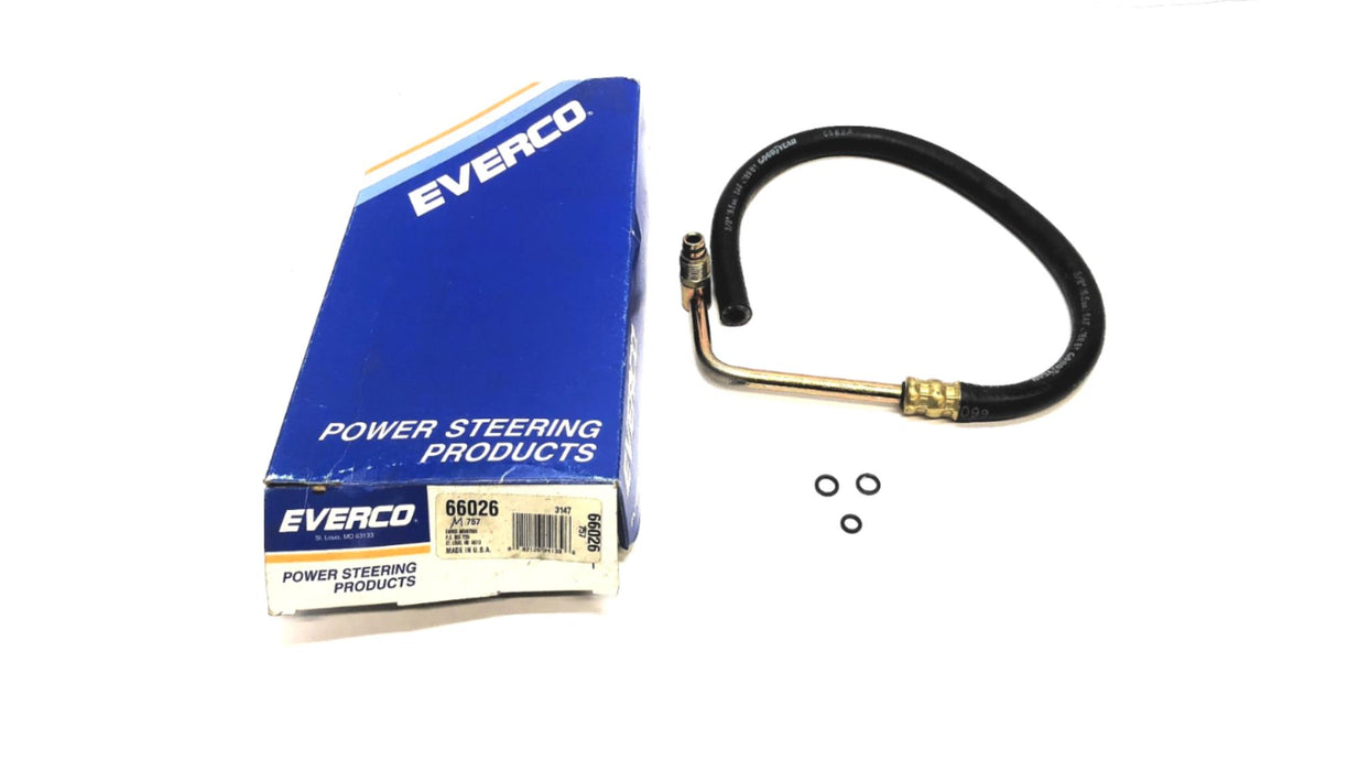 Everco Power Steering Return Line Hose 66026 NOS