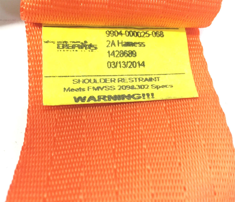 Beams Seat Belt Shoulder Strap Retract Assembly 9904-000025-068 [Lot of 2] NOS