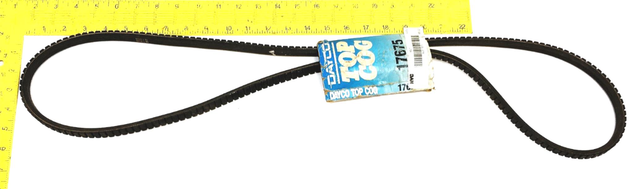 Dayco Top Cog Serpentine Belt 17675 [Lot of 2] NOS