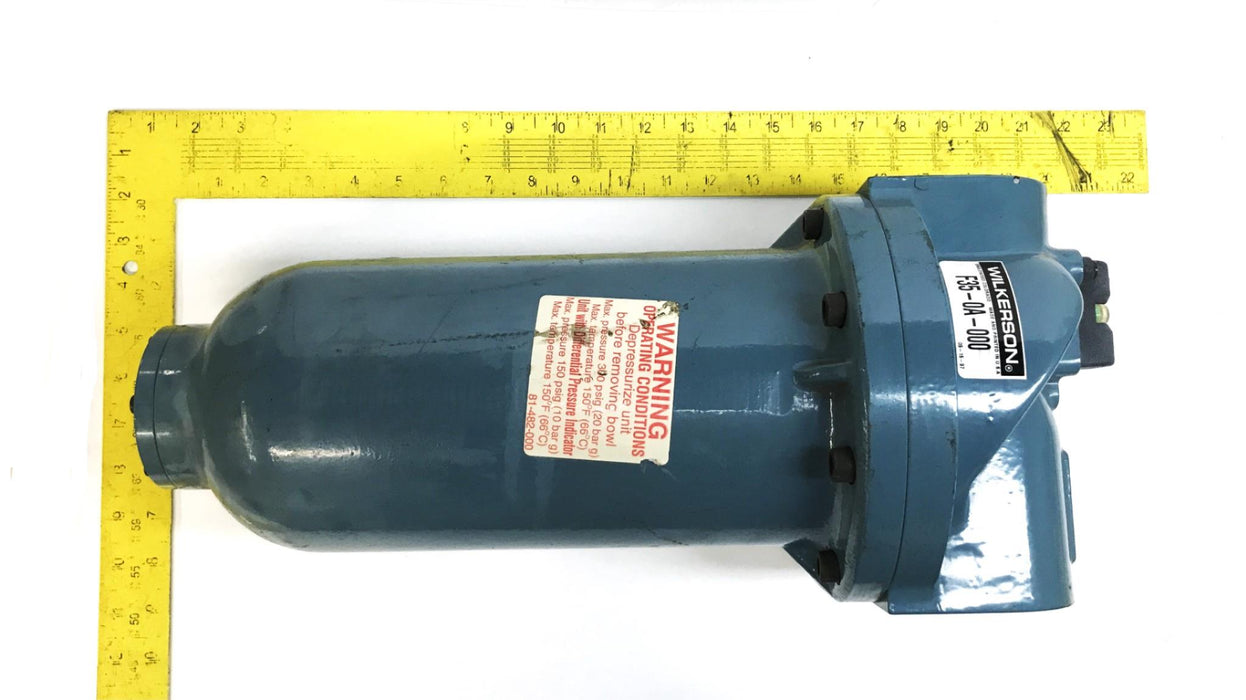 Wilkerson Compressed Air Filter F35-0A-000 NOS