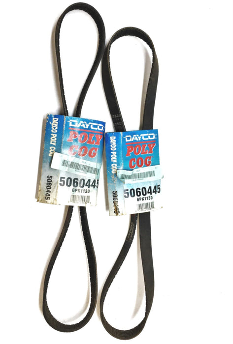 Dayco Ploy Cog Serpentine Belt 5060445 [Lot of 2] NOS