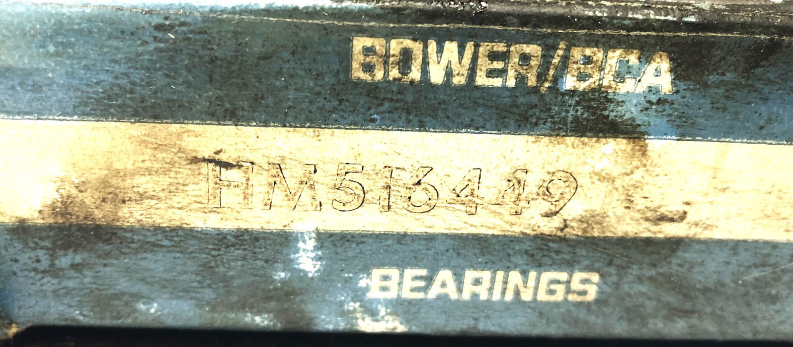 Bower/BCA Tapered Roller Bearing Cone HM516449 NOS