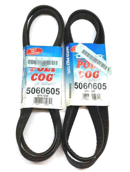 Dayco Ploy Cog Serpentine Belt 5060605 [Lot of 2] NOS