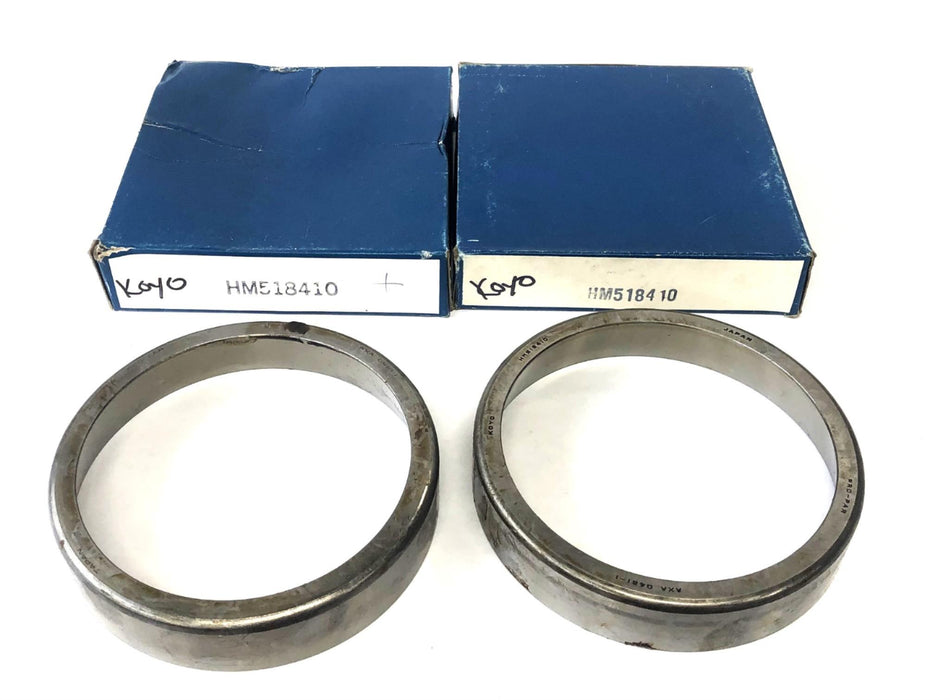 Koyo Tapered Roller Bearing Cup HM518410 [Lot of 2] NOS