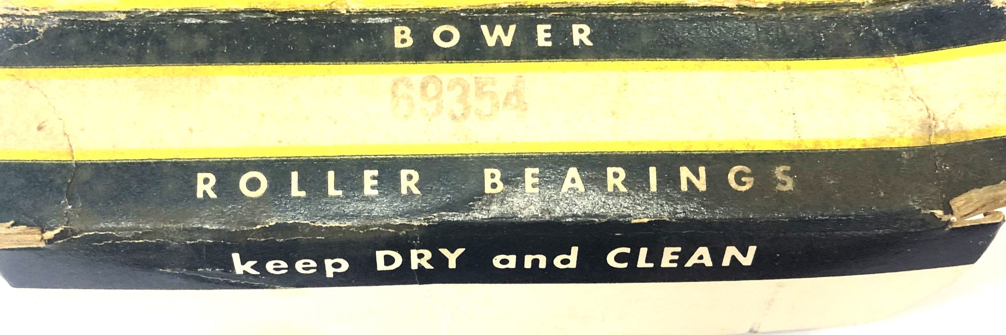 Bower Tapered Roller Bearing Cone 69354 NOS