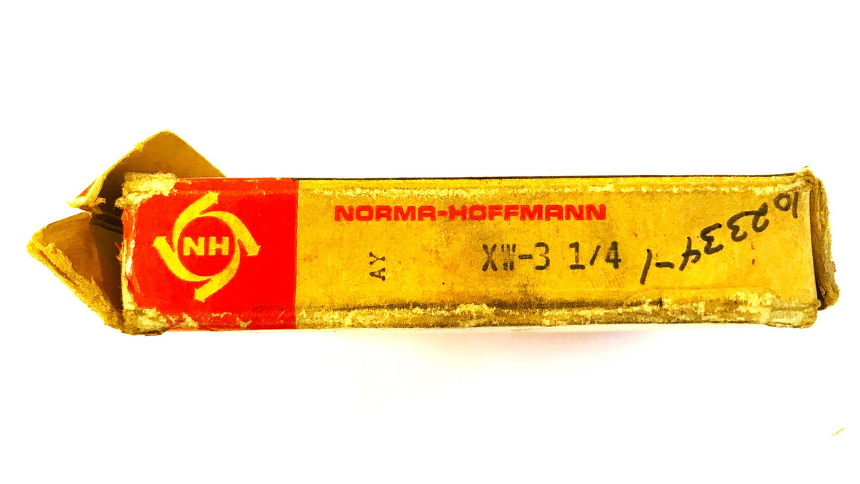 Norma-Hoffmann 3-Piece Thrust Ball Bearing XW3-1/4 [Lot of of 2] NOS
