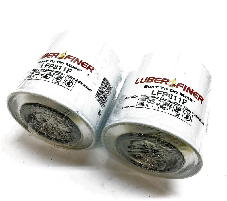 Luber-Finer Fuel Filter LFP811F [Lot of 2] NOS