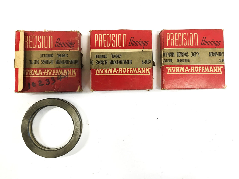 Norma-Hoffmann 3-Piece Thrust Ball Bearing XW3-1/4 [Lot of of 3] NOS