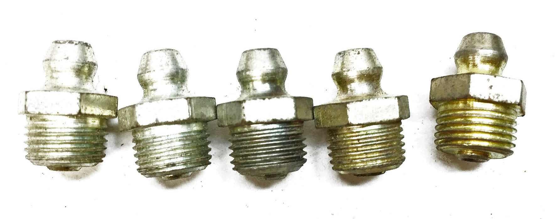 Unbranded 1/8" Pipe Straight Grease Fitting 1861 [Lot of 5] NOS