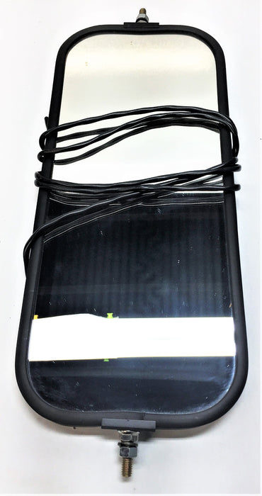 ROSCO 7" X 16" Black Heated Rectangular Mirror A10135 NOS