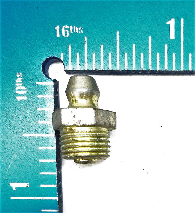 Unbranded 1/8" Pipe Straight Grease Fitting 1861 [Lot of 5] NOS