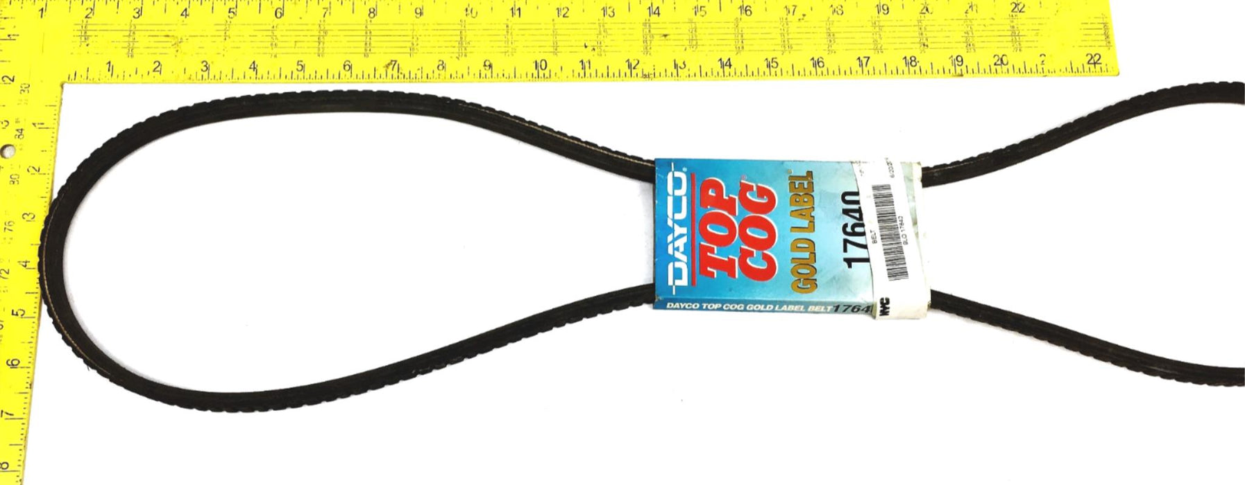 Dayco Top Cog Gold Label V Belt 17640 [Lot of 2] NOS