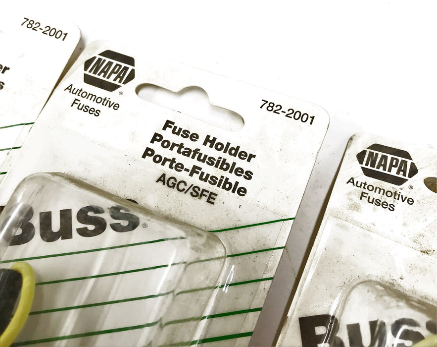 NAPA Fuse Holder 782-2001 (7822001) [Lot of 3] NOS