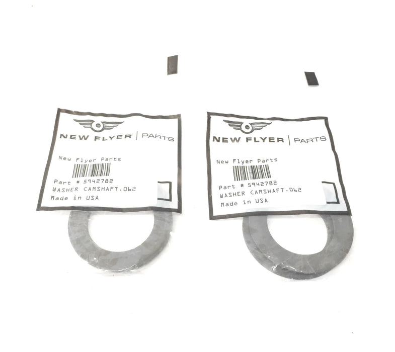 New Flyer .062 Camshaft Washer 5942782 [Lot of 4] NOS