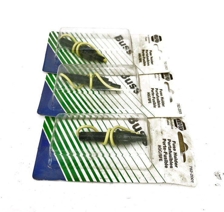 NAPA Fuse Holder 782-2001 (7822001) [Lot of 3] NOS