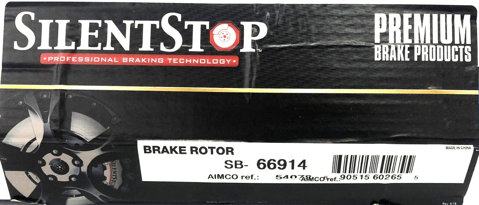 Silent Stop 4WD Front Disc Brake Rotor SB-66914 NOS