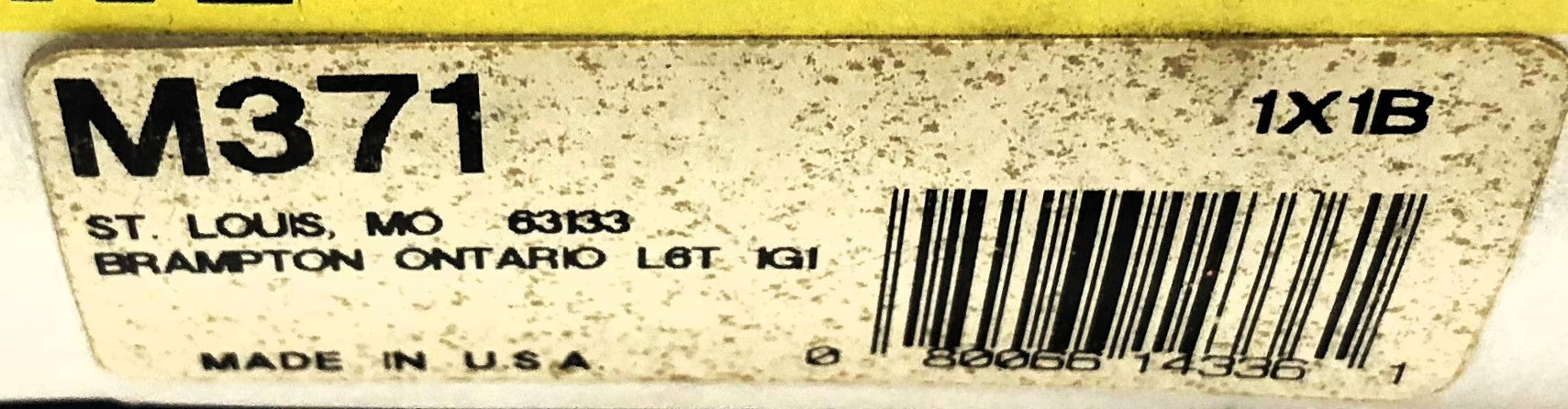 Moog Power Steering Pressure Line Hose M371 NOS
