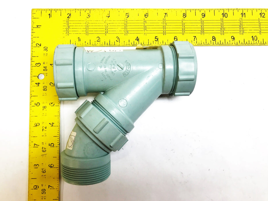Enfield Labline 1-1/2" Plastic Cleanout Tee and Elbow Coupling W371/W211 NOS