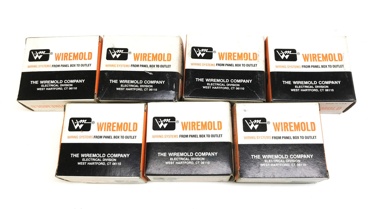 Wiremold Gray Entrance End Fitting G-3010AE [Lot of 7] NOS