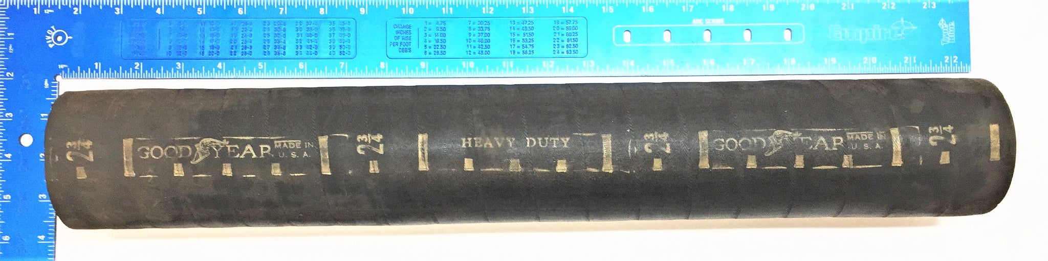 GOODYEAR 20-1/4" Heavy-Duty 2-3/4" Straight Hose USED