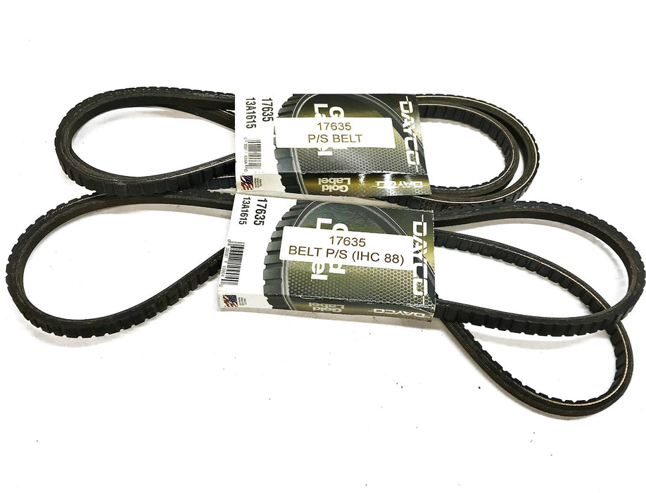 Dayco "Gold Label" Cogged V-Belt 17635 [Lot of 2] NOS