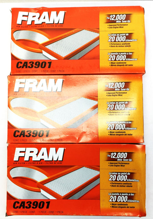 FRAM Air Filter CA3901 [Lot of 3] NOS