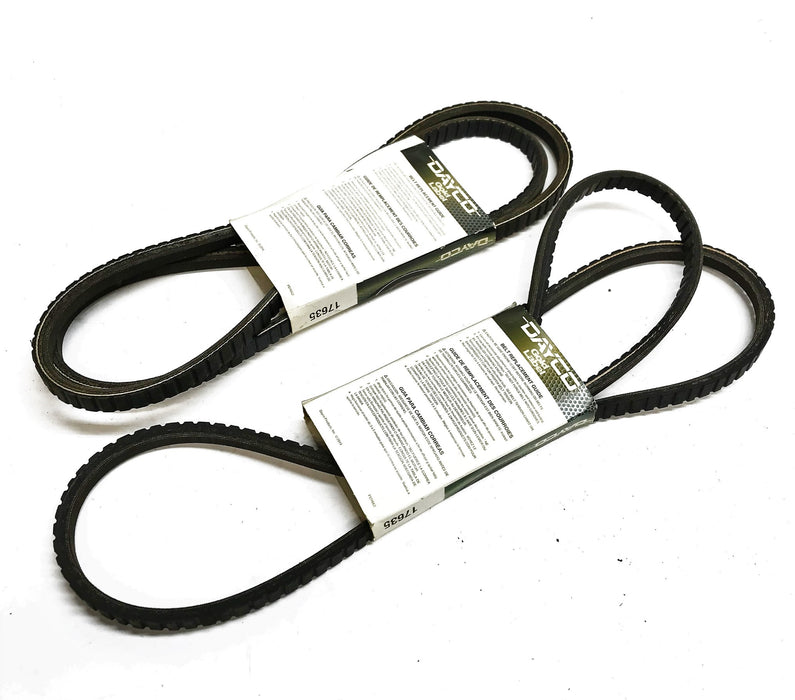 Dayco "Gold Label" Cogged V-Belt 17635 [Lot of 2] NOS