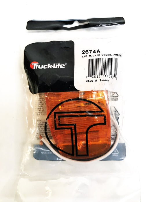 Truck Lite LED Marker Clearance Light Assembly 2674A NOS