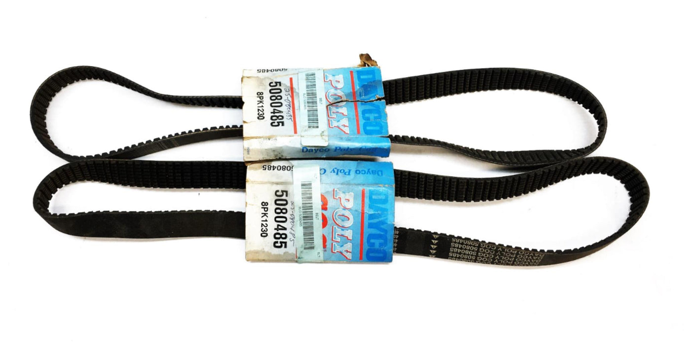 Dayco Cog Serpentine Belt 5080485 [Lot of 2] NOS