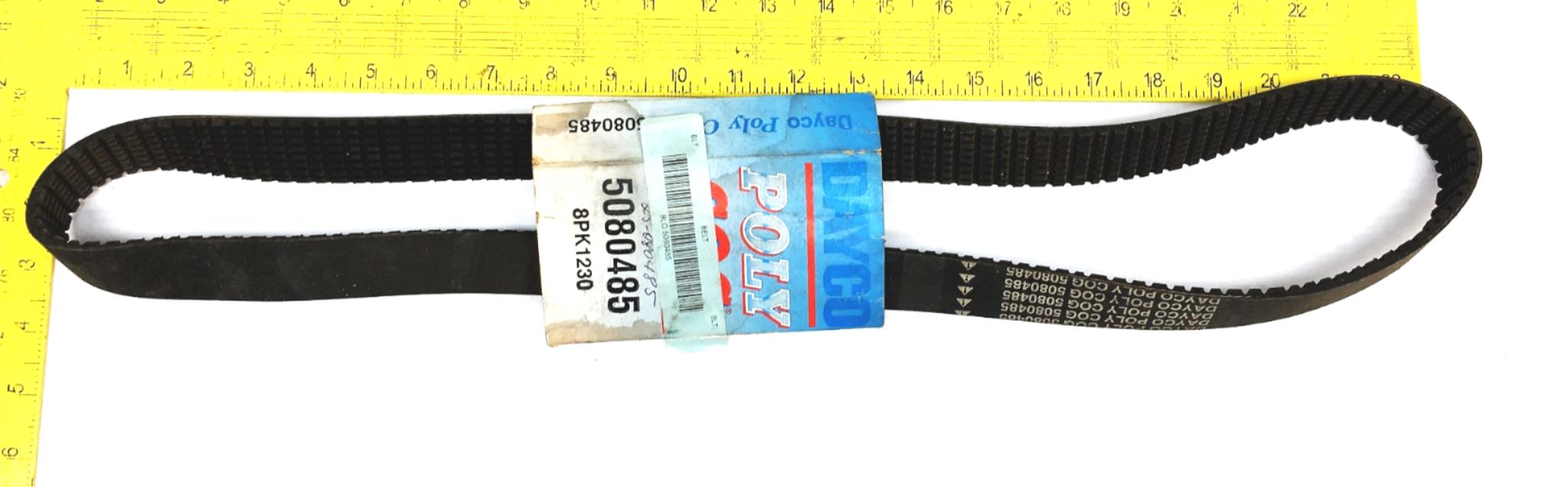 Dayco Cog Serpentine Belt 5080485 [Lot of 2] NOS