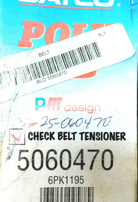 Dayco Poly Rib Serpentine Belt 5060470 [Lot of 2] NOS