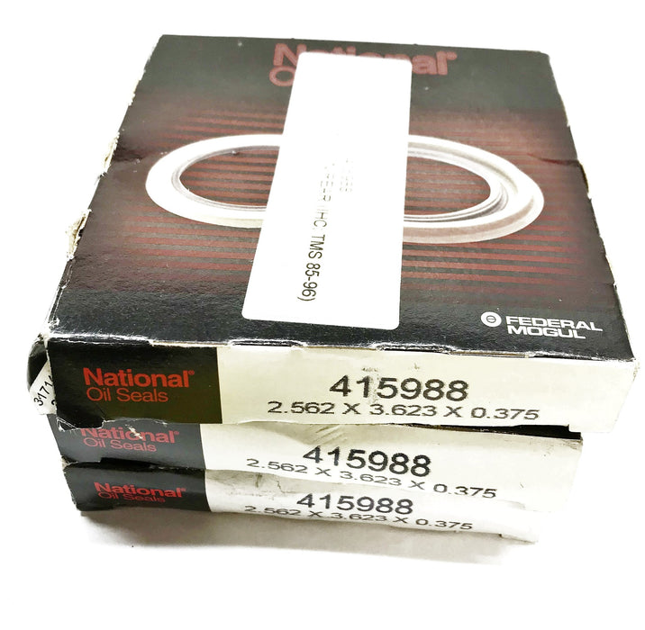 National Oil Seal 415988 [Lot of 3] NOS