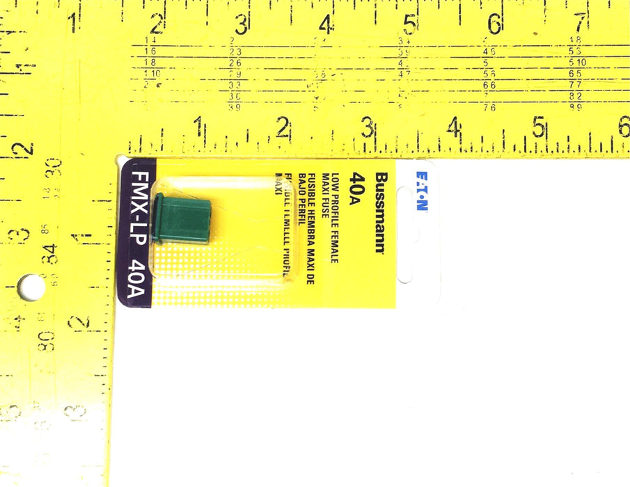 Eaton Bussman 40A Low Profile Female Maxi Fuse BP/FMX-40LP-RP [Lot of 2] NOS