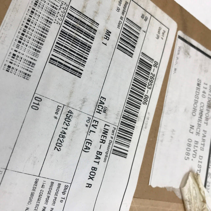 Freightliner Battery Box Liner 06-26953-006 NOS