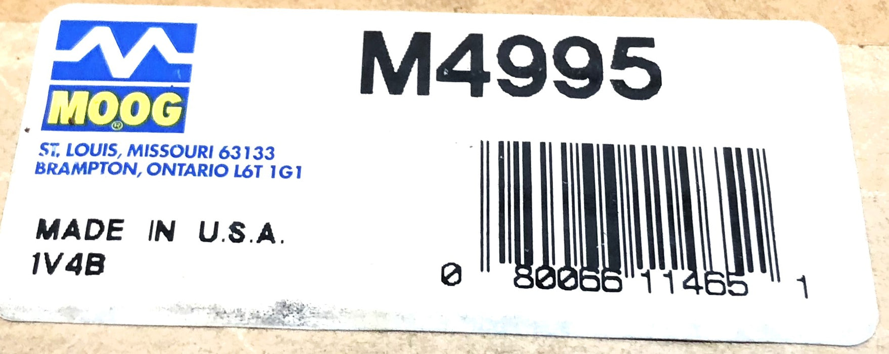 Moog Power Steering Pressure Line Hose M4995 NOS