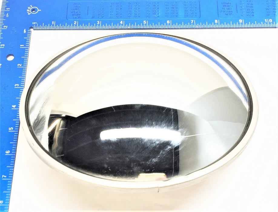 MLC/MIRROR-LITE 9" Round Dome Bus Mirror with Bracket 400 NOS
