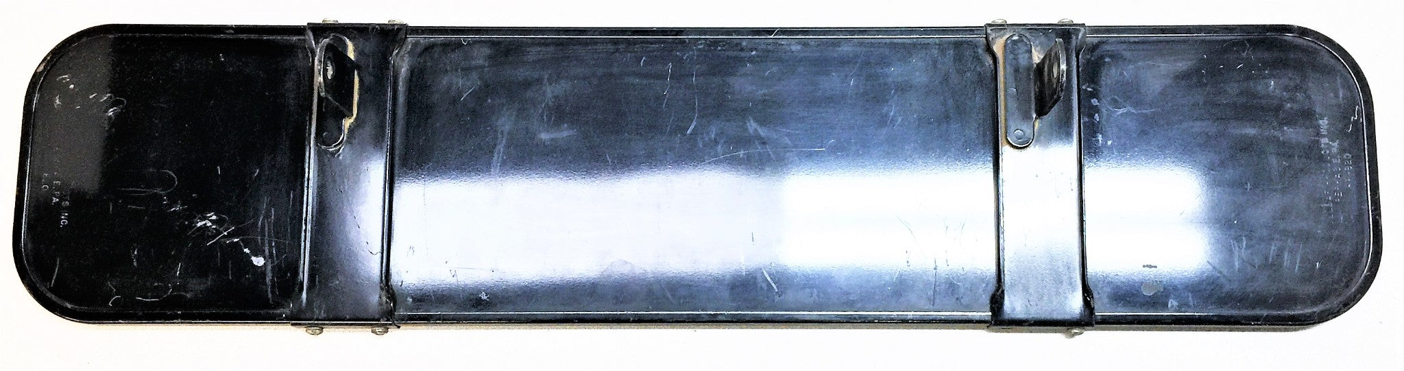 DELBAR PRODUCTS 30-1/2" X 7" Mirror with Off-Center Mounting Bracket HR-820 USED