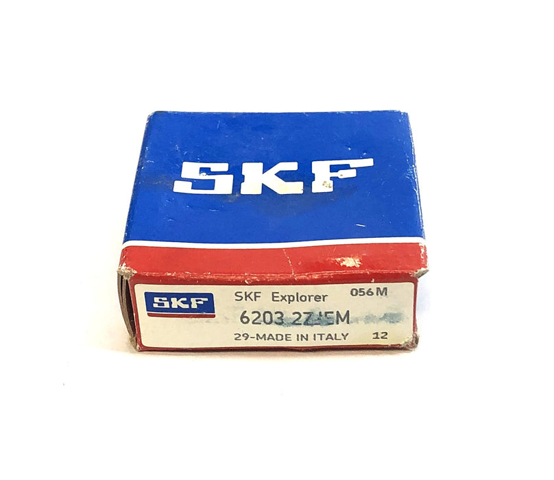 SKF Deep Groove Shielded Ball Bearing 6203-2Z/C3GJN (6203-2ZJEM) [Lot of 2] NOS