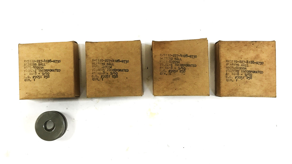 Vickers Groove Thrust Ball Bearing 152933 [Lot of 4] NOS