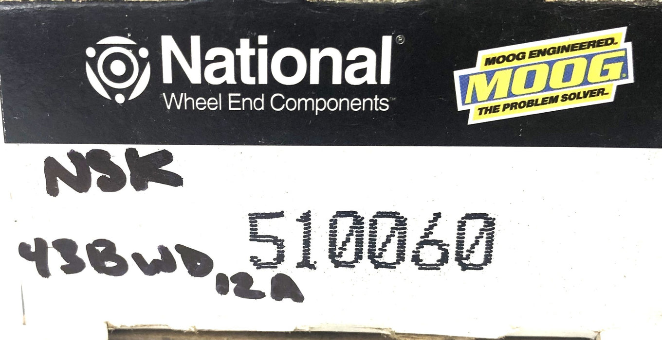 NSK National Federal Mogul Wheel Bearing 43BWD12A16 (510060) NOS