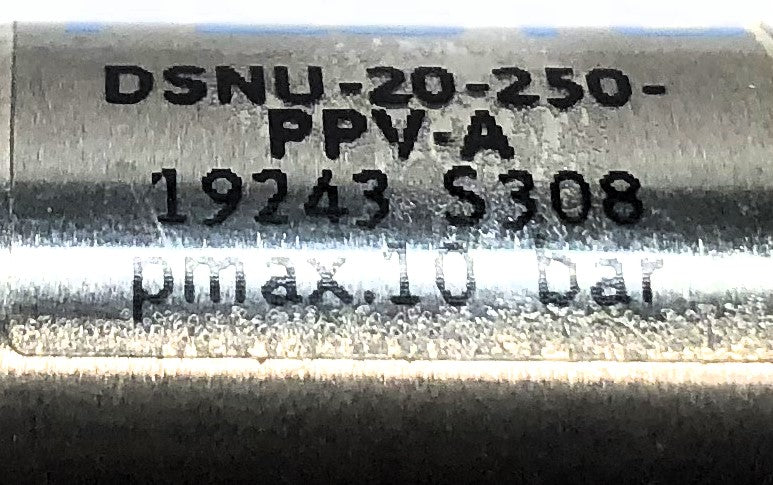Festo 10 Bar Max Pneumatic Cylinder DSNU-20-250-PPV-A NOS