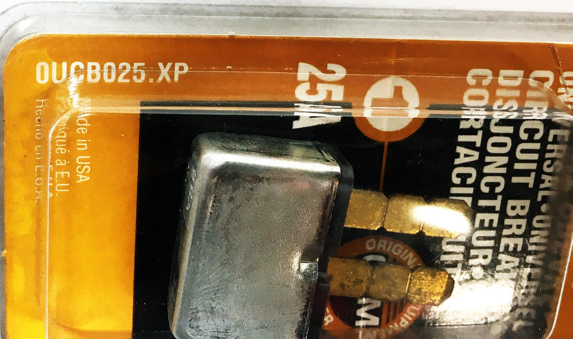 Littelfuse 25A Universal Circuit Breaker 0UCB025.XP [Lot of 3] NOS