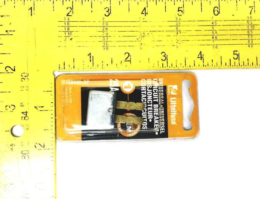 Littelfuse 25A Universal Circuit Breaker 0UCB025.XP [Lot of 3] NOS