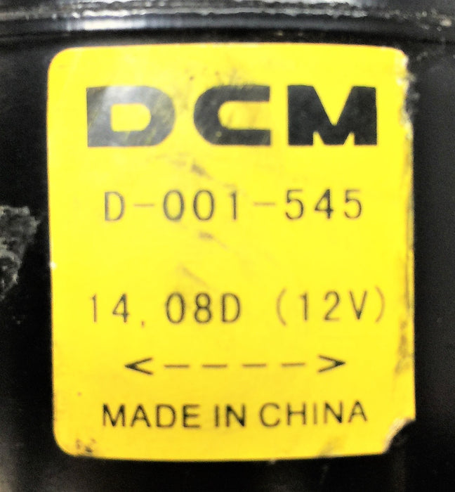 DCM 12V Blower Motor D-001-545 NOS