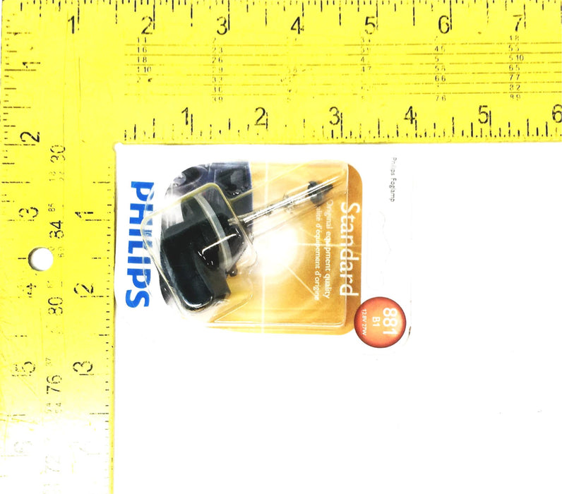 Philips Standard 12.8V 27W Halogen Foglamp 881 B1 [Lot of 2] NOS