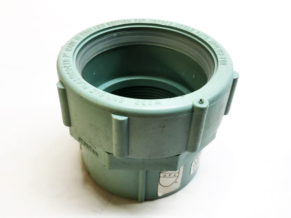 Enfield 2" Schedule 40 Polypropylene LabLine Coupling W152 NOS